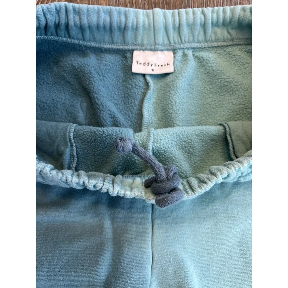 TEDDY FRESH Cotton Sweat Shorts Men's Size S Multicolor Embroidered‎ Logo